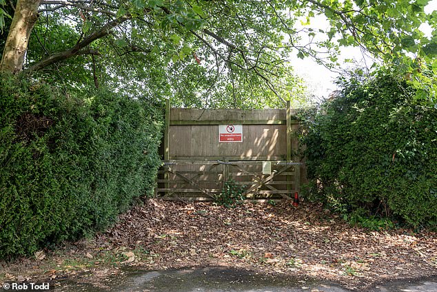 In total, 15 bodies were buried in the small patch of land, including one of a baby, but only one four have been exhumed