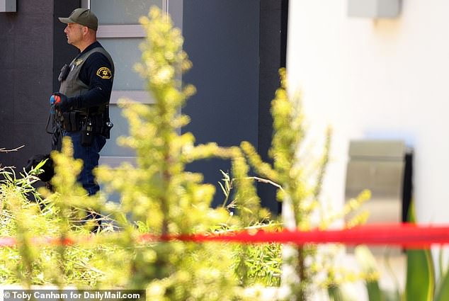 The home was also used a rental property before being sold to the couple, neighbors said