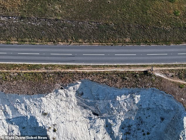 They said it is 'precarious' to drive on Military Road and called on authorities to save it