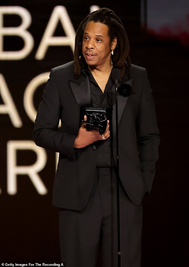 Beyonce and Jay-Z competing for the same award comes a little over one year since the rapper called out the Grammys over his wife not winning Album of the Year (seen above)