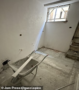 Pictured: The renovation of Kiki's 600-year-old home