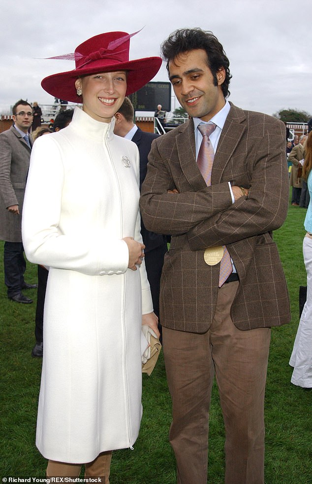 Lady Gabriella Windsor and Aatish Taseer in November 2004