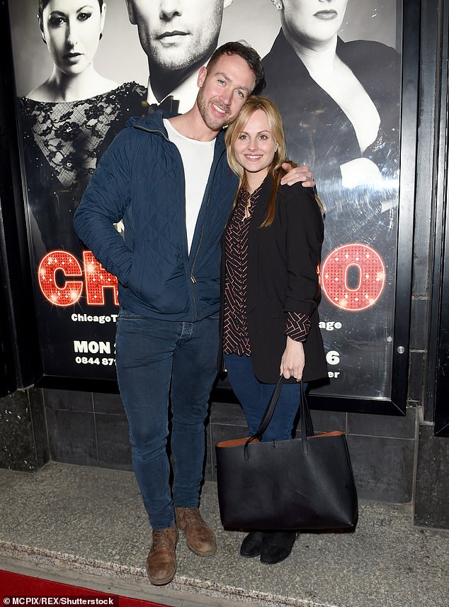 It was revealed last month that the Corrie star had split from her husband Adam after weeks of speculation (pictured in 2016)