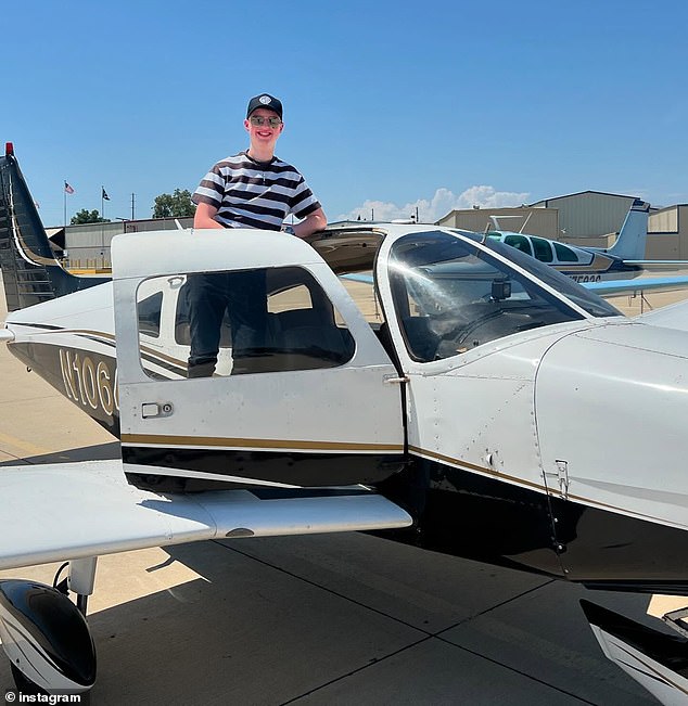 The actor made a milestone last year when he got his student pilot's license and announced the achievement to Instagram