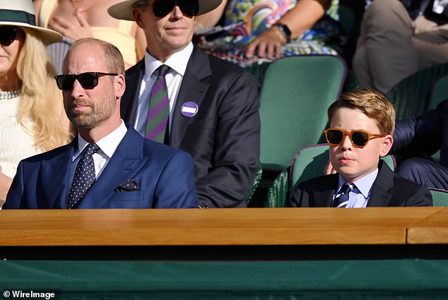 Seeing double! William and George attend day fourteen of the Wimbledon Tennis Championships on July 13, 2025