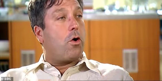 Tensions boiled over between Torode and Wallace on Celebrity Masterchef in 2009