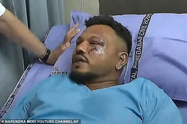 Vishwashkumar Ramesh was the only passenger who survived the tragedy