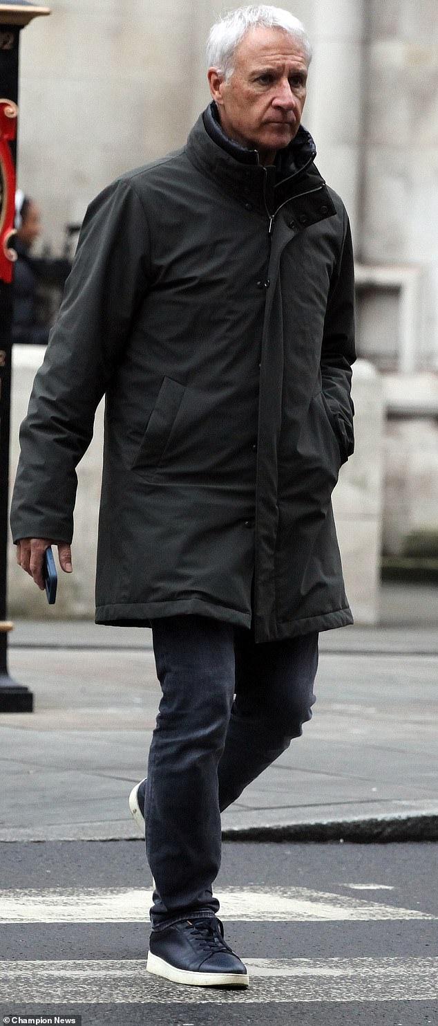 Mr Cowdrey (pictured) won £159,000 in damages from his neighbour after she 'blackmailed' him and ruined the sale of his £3.85milllion home, a court heard