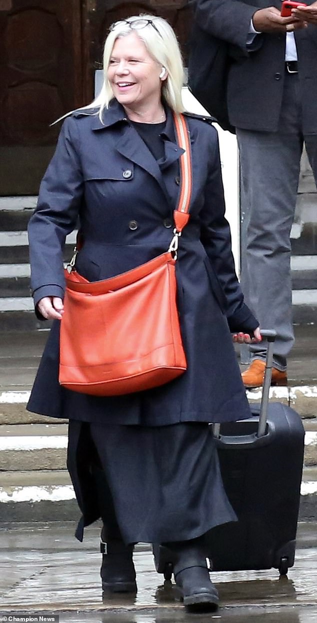 Vanessa Gibson (pictured) was sued over 'lies' which Mr Cowdrey said made his sprawling 10-acre mansion in Goudhurst, Kent, unsellable