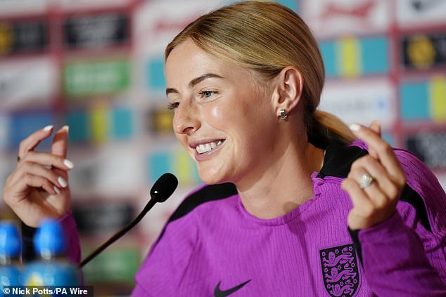 The 'clicking' gesture is one of positivity, Chloe Kelly revealed ahead of England's Sweden test