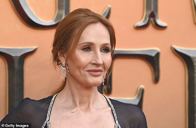 Rowling, 59, has faced intense criticism from LGBTQ + activists and several stars of the Harry Potter films, including Daniel Radcliffe and Emma Watson, for her opinions