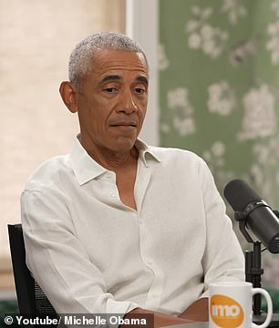 Michelle then made a heartfelt admission about her relationship with her husband of almost 33 years, saying there hasn't been 'one moment' in their marriage where I thought about quitting
