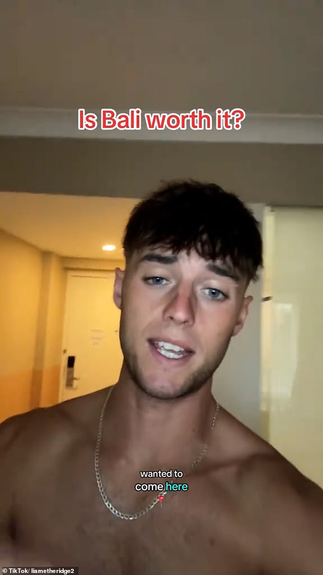 Sharing his own honest review of Bali, Liam Etheridge (liametheridge2) said that he was drawn to the country because of his love of beaches and it didn't disappoint