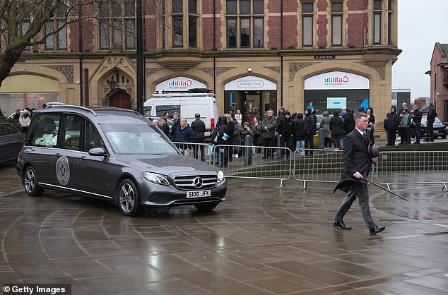 Harvey was a passionate Sheffield United fan and his funeral attracted hundreds of mourners in Sheffield earlier this year