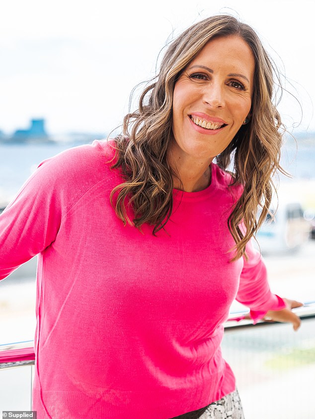 'I'd get five or six hours of sleep after a night of drinking but thought nothing of it - it was the norm and what everyone did, so I never questioned it,' Sarah (pictured since she quit booze) says