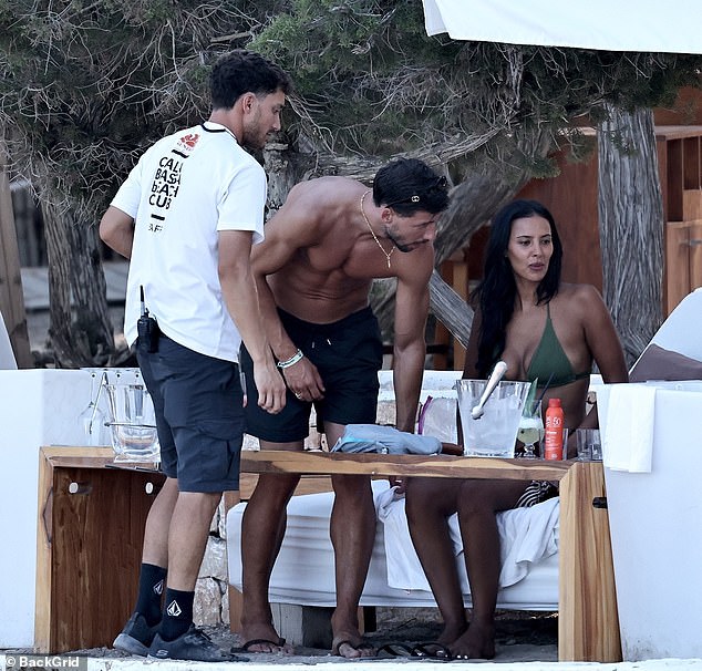 Maya is enjoying some downtime with her boyfriend Ruben in the midst of hosting Love Island's new series