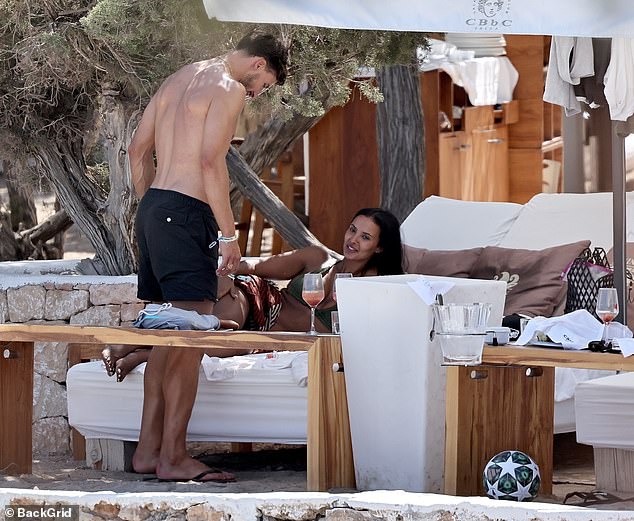 Maya was enjoying some well-deserved downtime with Ruben in between presenting duties for Love Island