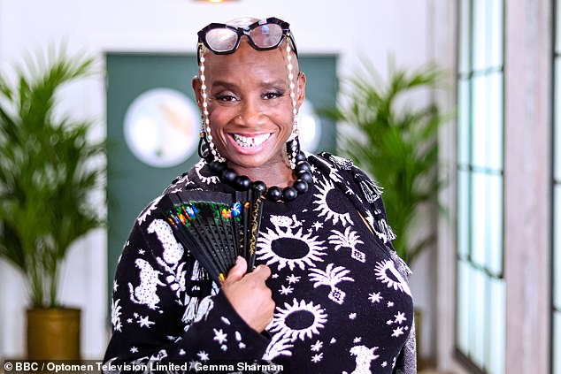 But in the wake of both the co-hosts' disgrace, Gogglebox star and Great British Menu presenter Andi Oliver (pictured, presenting Great British Menu), 62, has emerged as the favourite to replace them