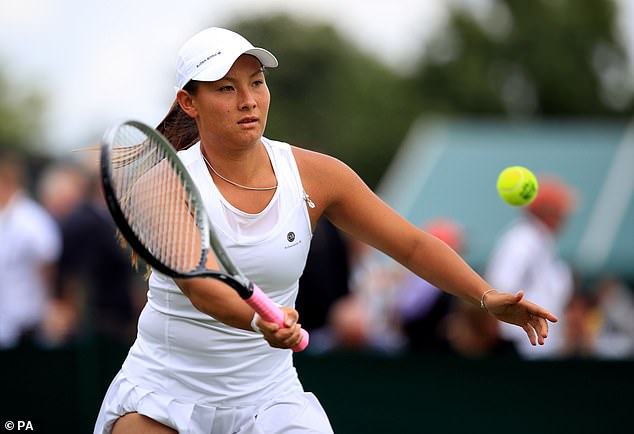 Once British No 1 in doubles, Moore will now have to wait until 2028 to return to competition