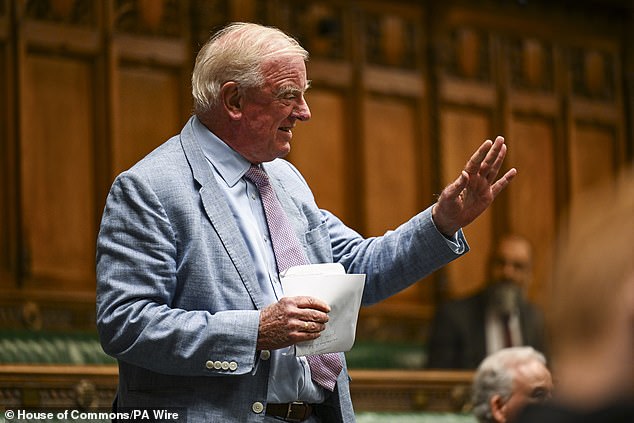 On Tuesday, Parliament’s longest-serving MP, the Tory Sir Edward Leigh, said: ‘Part of the original sin was our intervening militarily and then scuttling out’