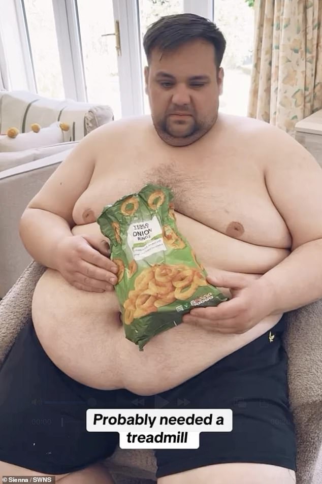 The actor and content creator has received negativity online from critics who say he is 'cheating' by taking the medication (before weight loss)