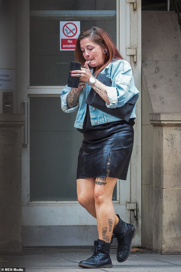 The 38-year-old was said to be so drunk that she didn't know where she was when she was spoken to by police