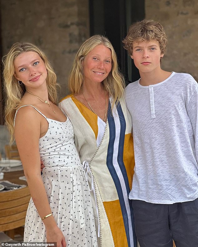 Back in 2022, Paltrow admitted her daughter and son, Moses, 19, had their own relationships with health and wellness