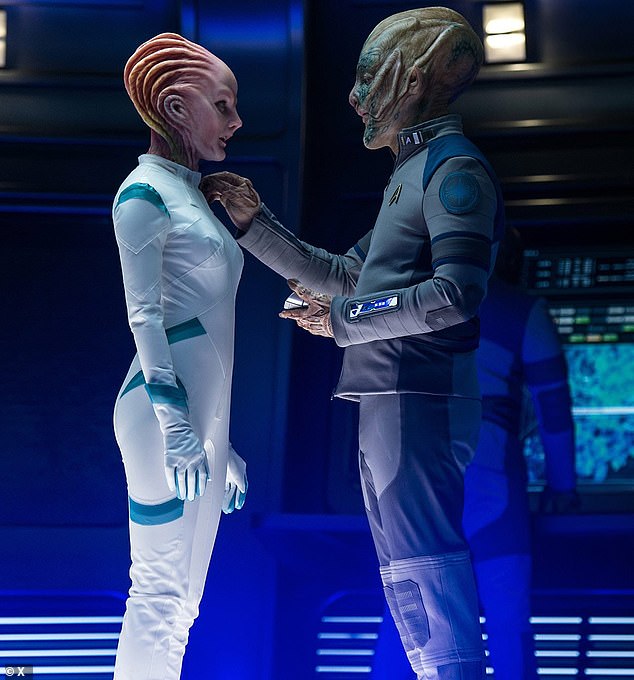 In the film, Bezos looked so different that viewers would have never guessed it was really him behind the costume