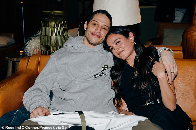 He started a relationship with his Bodies Bodies Bodies co-star Chase Sui Wonders in 2023 - pictured April 2023