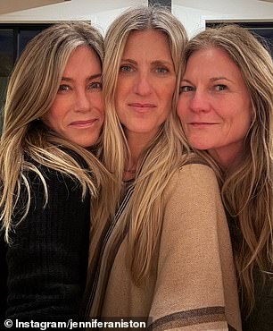 Curtis has already met her best friends Andrea Bendewald and Kristin Hahn