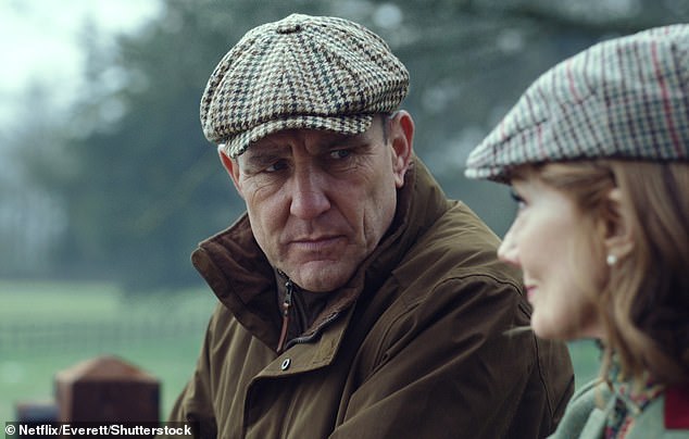 The former Chelsea star swapped the football pitch for Hollywood and most recently starred in Guy Ritchie's Netflix hit series The Gentleman (pictured)