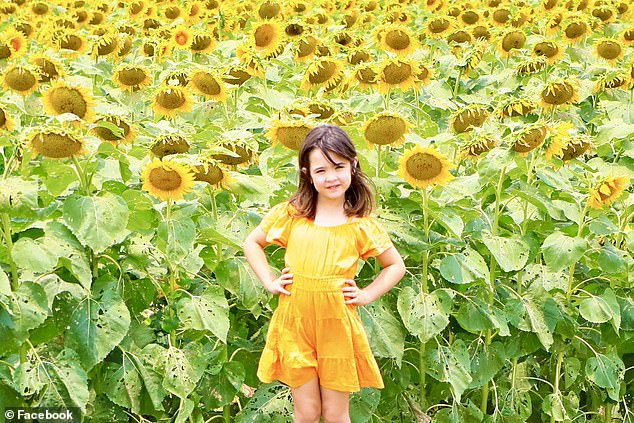 Single parent McLeod McCrory, 50, has shared notes her daughter Blakely (pictured) penned during her final days at the doomed Christian camp for girls in Hunt, Kerr County