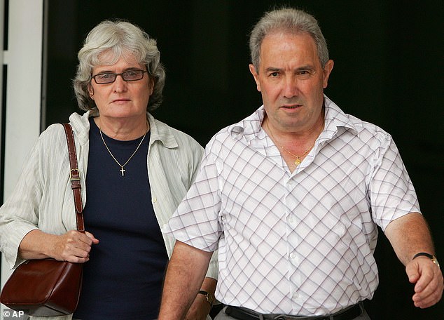 Joan and Luciano Falconio at the trial of Bradley Murdoch in 2005. All they have ever wanted to do is bring their son home ¿ off that lonely road in Australia and back to Huddersfield where he belongs