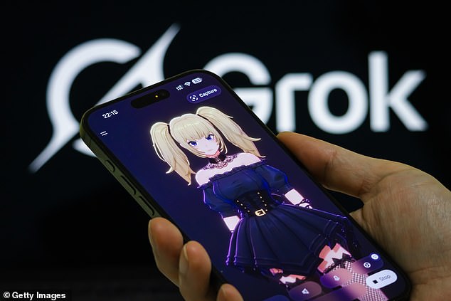Users have reported that the chat bot has an NSFW mode - 'not safe for work' - once Ani has reached 'level three' in its interactions, including appearing in lingerie
