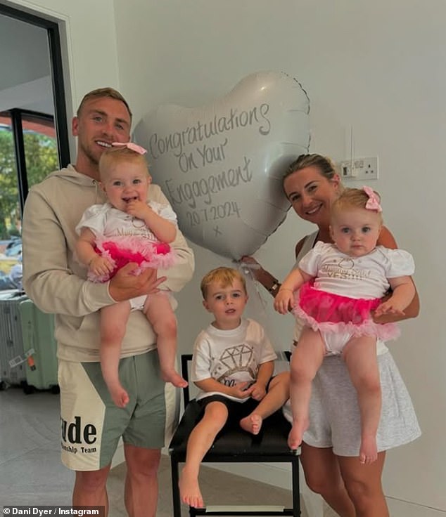 Dani later went on to welcome twins daughters named Sunny and Star in 2023 with her husband Jarrod Bowen