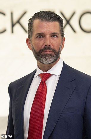 Trump Jr., 47, pictured in NYC on Wednesday