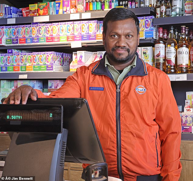 Owner Sutha Selvarajah said that he spots the same people turning up to steal petrol but driving different cars