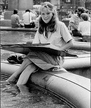 Britons call off in the fountains of Trafalgar Square during the summer of 1976