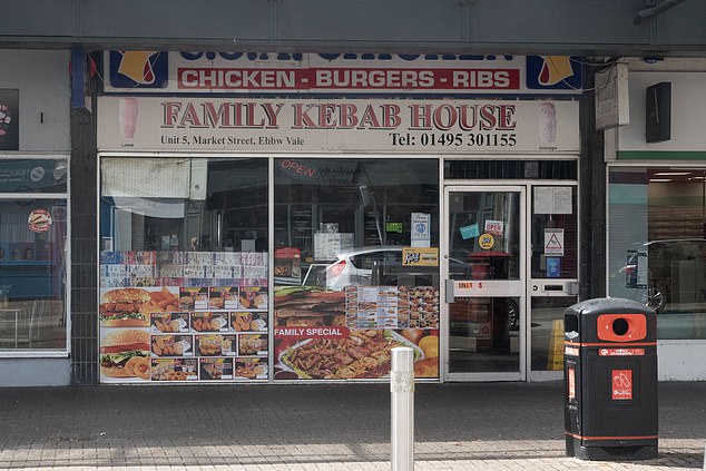 The town has 15 kebab shops, along with Indian and Chinese takeaways, pizza parlours and fried chicken restaurants