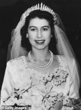 The tiara was also worn by the Queen in 1947