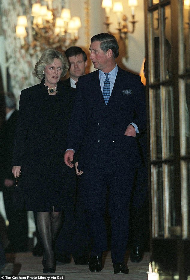 Charles and Camilla on their first public outing together in 1998