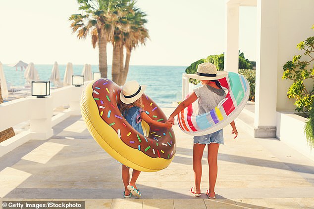 It's worth keeping an eye on your children while enjoying beaches in popular tourist destinations as predators have been known to secretly take pictures and videos [stock image]