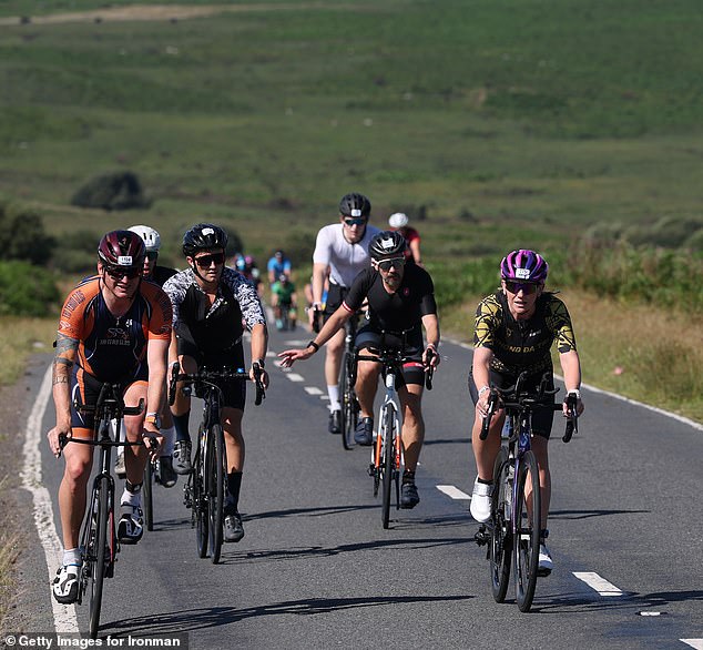 The grueling Swansea triathlon was the United Kingdom's first ever Ironman Pro Series event