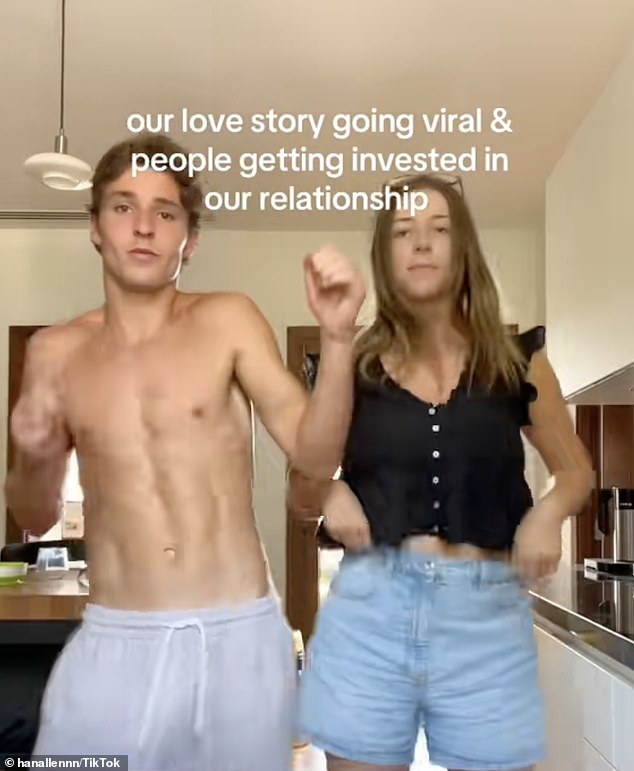 However, taking to her TikTok @hanallennn she revealed the unexpected happened when she fell in love with the eldest son