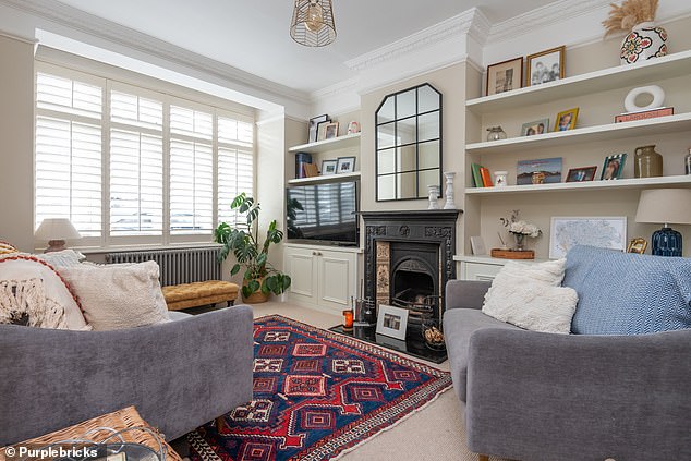 Located in the borough's desirable Shortlands village, it is described as being ideal for 'growing families' and is opposite the train station