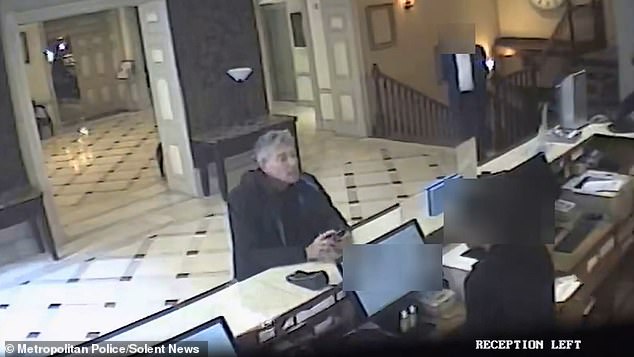 Footage of Phillips allegedly sending a message to his 'Russian' handlers has been shown to the jury as part of the trial