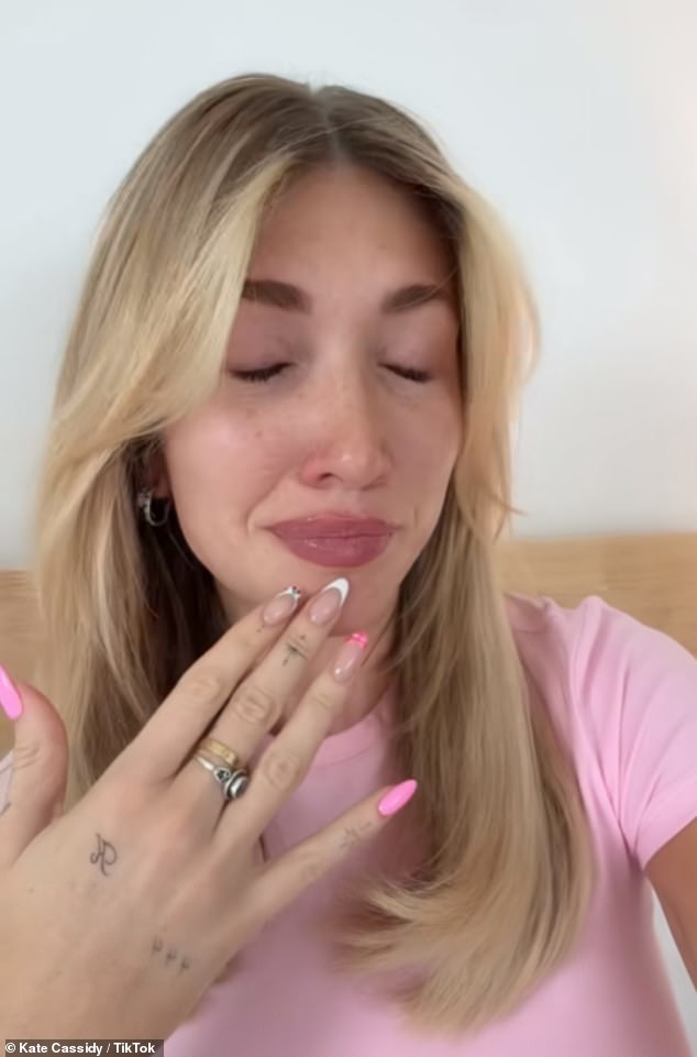 She said: 'Yesterday I cut my hair, I got new tattoos, I got my ears pierced, and for some people they might look at these as minor things, but for me these are big changes'