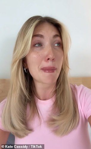 Content creator Kate, 26, who had been dating Liam for two years, has been documenting her grief journey on social media