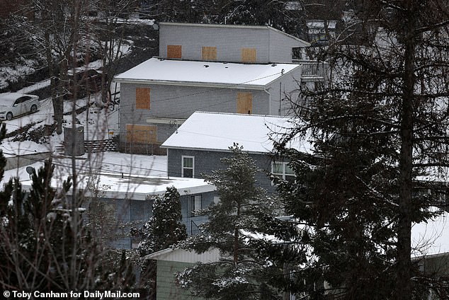 The home at 1122 King Road in Moscow, Idaho, where the four students were murdered