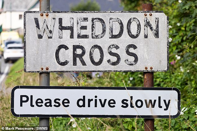 Police said the majority of the passengers have been taken to rest centre in Wheddon Cross and advised parents to head to the school